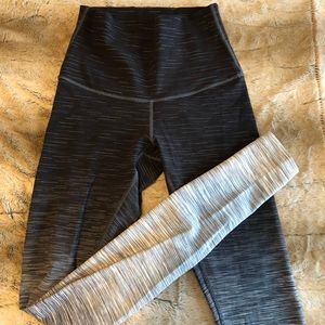 Lululemon Gray Ombré Leggings